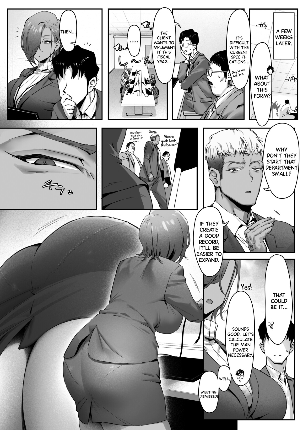 Hentai Manga Comic-Having an Affair with My Blonde Bombshell Boss Part 4-Read-11
